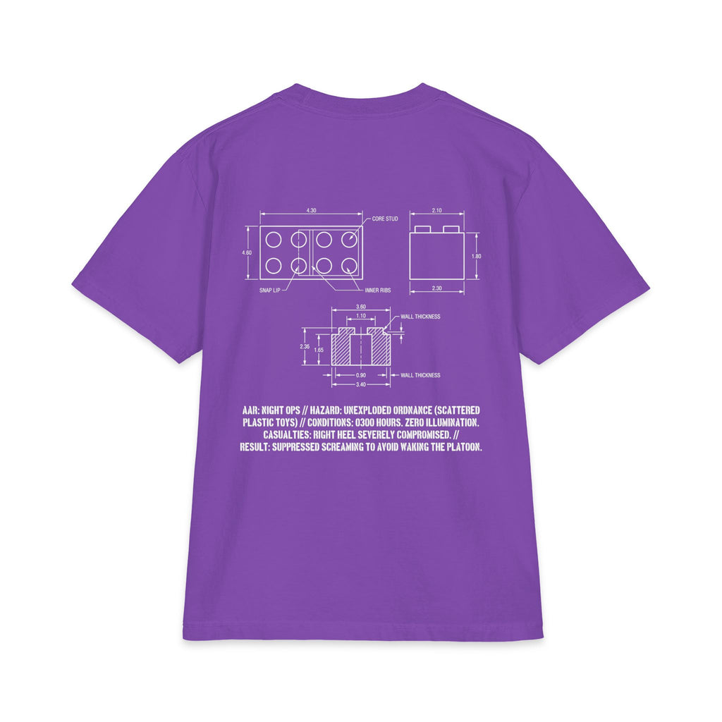 UXO Detected Technical Blueprint Tee