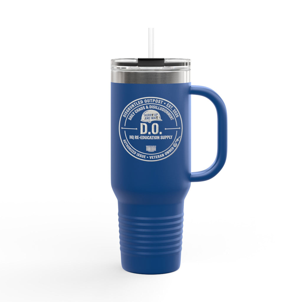 40oz Insulated Travel Mug — D.O. Outdoor Supply Tumbler with Handle