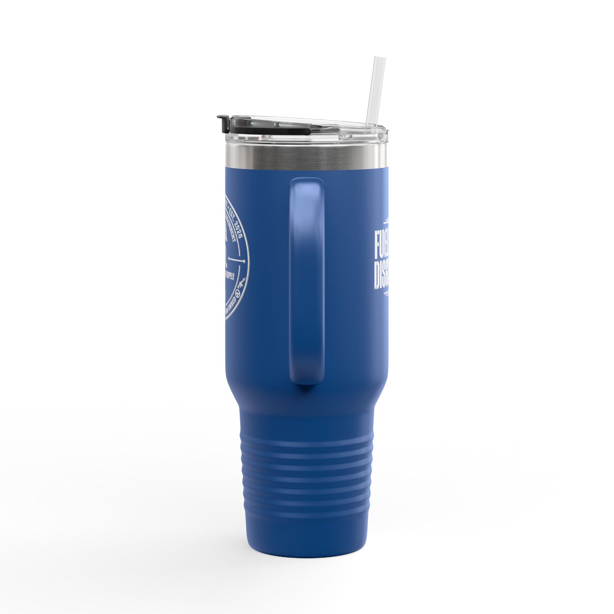 40oz Insulated Travel Mug — D.O. Outdoor Supply Tumbler with Handle