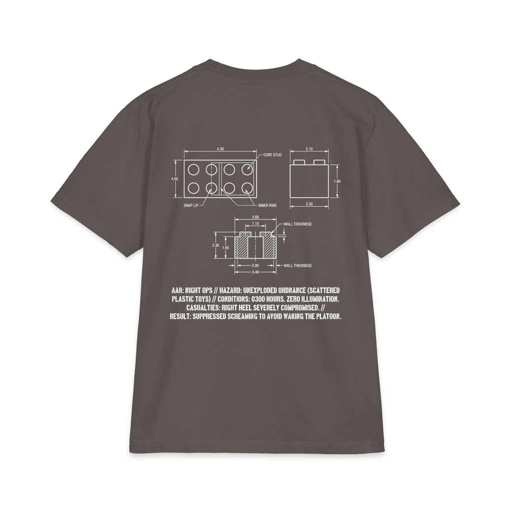 UXO Detected Technical Blueprint Tee
