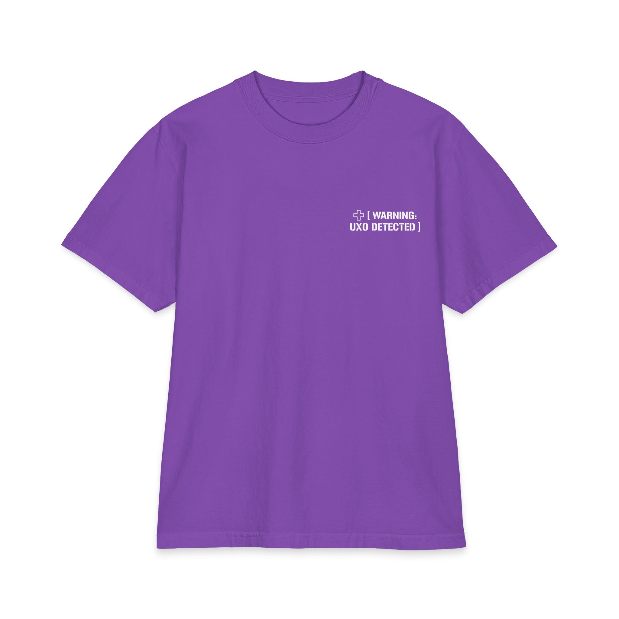UXO Detected Technical Blueprint Tee